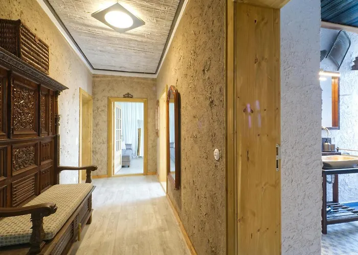 Herrenzimmer Mit Kamin Und Terrasse *